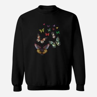 I Just Love Butterflies Sweatshirt | Crazezy