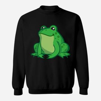 I Just Really Like Frogs Ok Funny Frog Quote Christmas Gift Sweatshirt | Crazezy DE