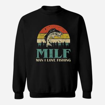 I Love Fishing Funny Sweatshirt | Crazezy