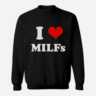 I Love M Ilfs Mothers Day Funny I Heart Mi Lfs Husband Joke Sweatshirt | Crazezy UK