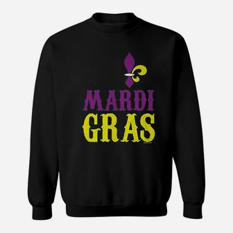 I Love Mardi Gras Sweatshirt - Thegiftio