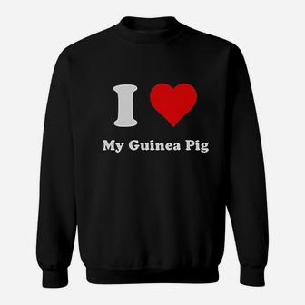 I Love My Guinea Pig Sweatshirt | Crazezy DE
