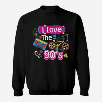 I Love The 90's Cute Fancy Millennials Sweatshirt - Thegiftio UK