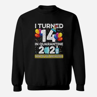 I Turned 14 14 Year Old 14Th Birthday Sweatshirt | Crazezy CA