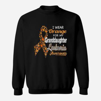 I Wear Orange For My Granddaughter Sweatshirt | Crazezy DE
