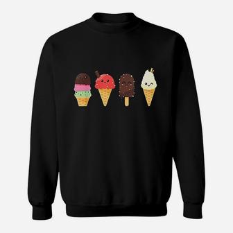 Ice Cream Lover For Summer Sweatshirt | Crazezy