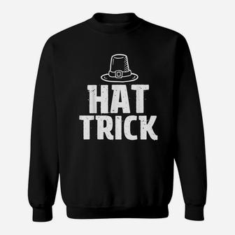 Ice Hockey For Youtth Boys Hat Trick Sweatshirt | Crazezy AU