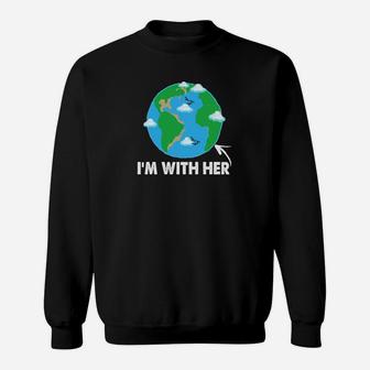 Ich Bin Mit Ihrem Earth Day 2017 Sweatshirt - Seseable
