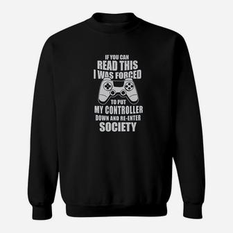 If You Can Read This Gamer Sweatshirt | Crazezy UK