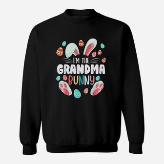 Im The Grandma Bunny Matching Family Easter Party Sweatshirt | Crazezy
