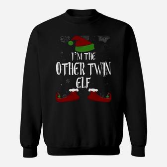 I’M The Other Twin Elf Funny Cute Christmas Holiday Gift Sweatshirt | Crazezy AU