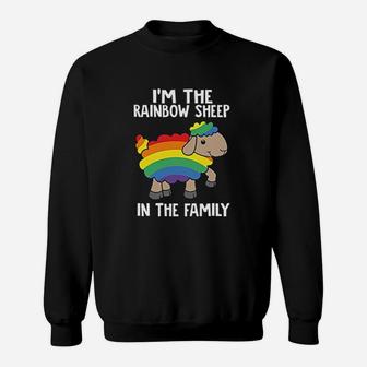 Im The Rainbow Sheep In The Family Lgbtq Pride Sweatshirt | Crazezy AU