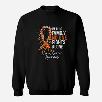 In This Family No One Fights Alone Sweatshirt | Crazezy CA