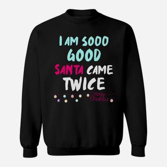 Inappropriate Christmas Shirt For Women - Funny Xmas Party Sweatshirt Sweatshirt | Crazezy UK