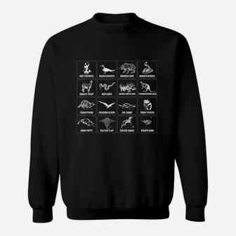 Internet Meme Animals Funny Animal Names Of The World Sweatshirt - Thegiftio UK