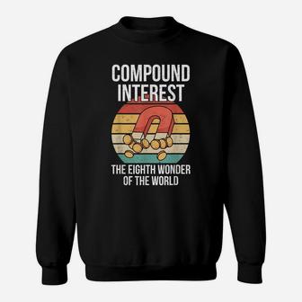 Investing Buy&Hold Stock Market I Compound Interest Wonder Sweatshirt | Crazezy DE