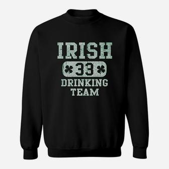 Irish Drinking Team Funny Irish Patty St Patricks Day Sweatshirt - Thegiftio UK