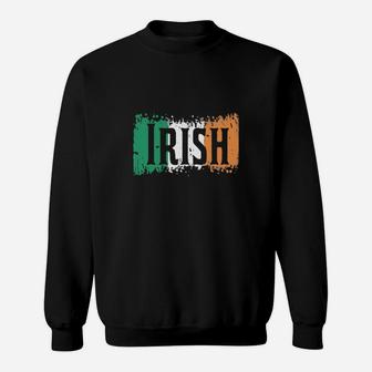 Irish Flag With Irish Sweatshirt - Thegiftio UK