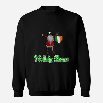 Irish Gnome Nollaig Shona Sweatshirt - Monsterry UK