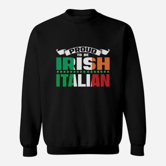 Irish Italian Italian Gift St Patricks Day Shirt Sweatshirt - Thegiftio UK