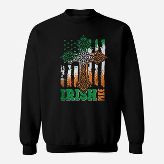Irish Pride For A Man Or With Irish Roots Sweatshirt - Monsterry
