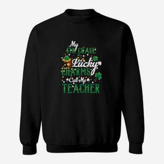 Irish Teacher St Patricks Day 4Th Grade Teacher Sweatshirt - Monsterry AU