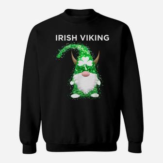 Irish Viking Funny Leprechaun Tomte Nisse Gnome Sweatshirt | Crazezy AU