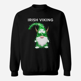 Irish Viking Funny Leprechaun Tomte Nisse Gnome Sweatshirt - Thegiftio UK