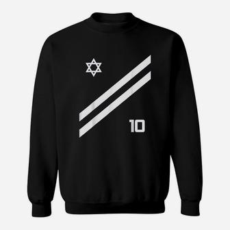 Israel National Jersey Style Sports Flag Israeli Men Women Sweatshirt | Crazezy UK