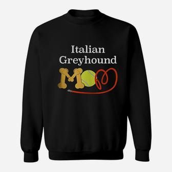 Italian Greyhound Mom Dog Breed Sweatshirt | Crazezy AU