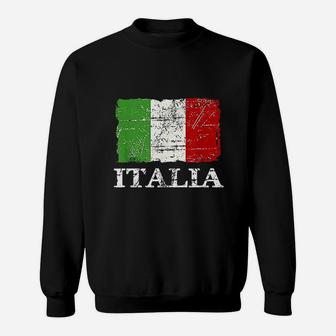 Italian Vintage Flag Sweatshirt | Crazezy
