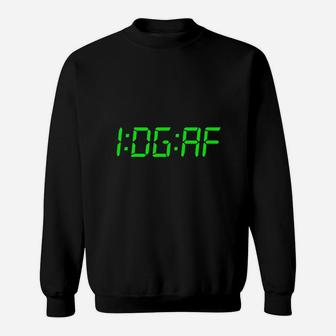 Its I Dont Give A F Ck Time Idgaf Sarcastic No F Cks Given Sweatshirt | Crazezy DE