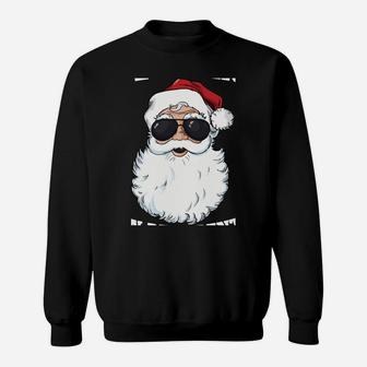 I've Got Ho's In Different Area Codes Funny Santa Claus Xmas Sweatshirt Sweatshirt | Crazezy