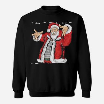 Ive Got Hos In Different Area Codes Santa Christmas Sweatshirt Sweatshirt | Crazezy