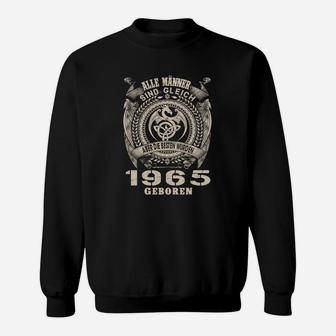 Jahrgangs-Emblem 1965 Herren Sweatshirt, Hochwertiges Geschenk - Seseable
