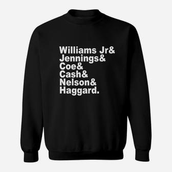 Jenning Coe Cash Nelson Haggard Sweatshirt | Crazezy DE