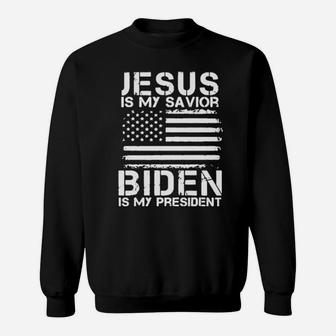Jesus Is My Savior Sweatshirt - Monsterry