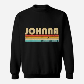 Johnna Name Personalized Retro Vintage 80S 90S Birthday Sweatshirt | Crazezy