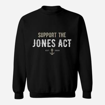 Jones Act Support Sweatshirt - Thegiftio UK