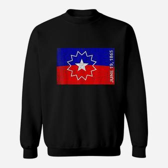 Juneteenth Freedom Day Flag Sweatshirt | Crazezy AU