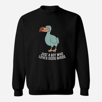 Just A Boy Who Loves Dodo Birds Sweatshirt | Crazezy