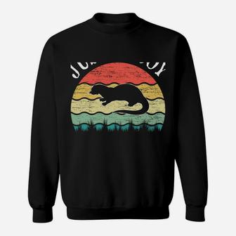 Just A Boy Who Loves Otters Sweatshirt | Crazezy
