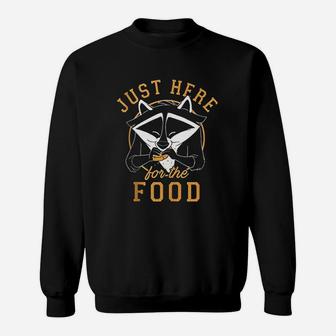 Just Here For The Food Sweatshirt | Crazezy AU