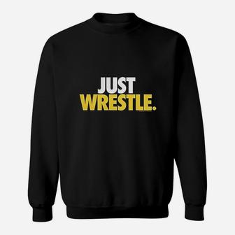 Just Wrestle Youth Sweatshirt | Crazezy