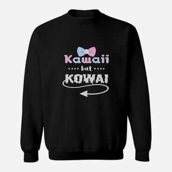 Kawaii But Kowai Cute But Creepy Eyeball Goth Japan Sweatshirt | Crazezy DE