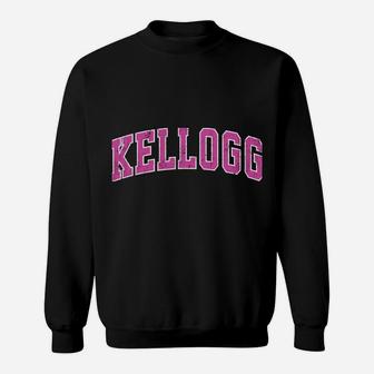 Kellogg Idaho Id Vintage Sports Design Pink Design Sweatshirt | Crazezy DE