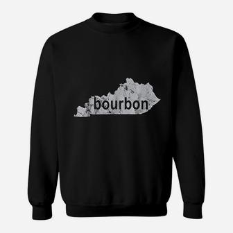 Kentucky Bourbon Distressed Home Of Bourbon Sweatshirt - Thegiftio UK