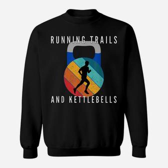 Kettlebell Shirt | Trail Running Shirts Men Sweatshirt | Crazezy AU