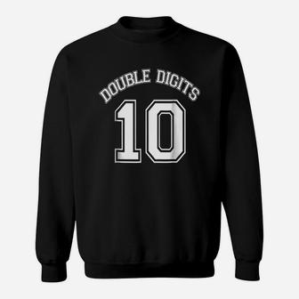 Kids 10Th Birthday Double Digits Day Sweatshirt | Crazezy