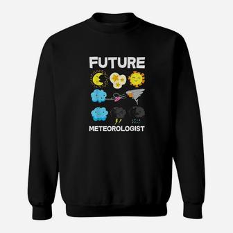 Kids Future Meteorologist Weather Forecast Sweatshirt - Thegiftio UK